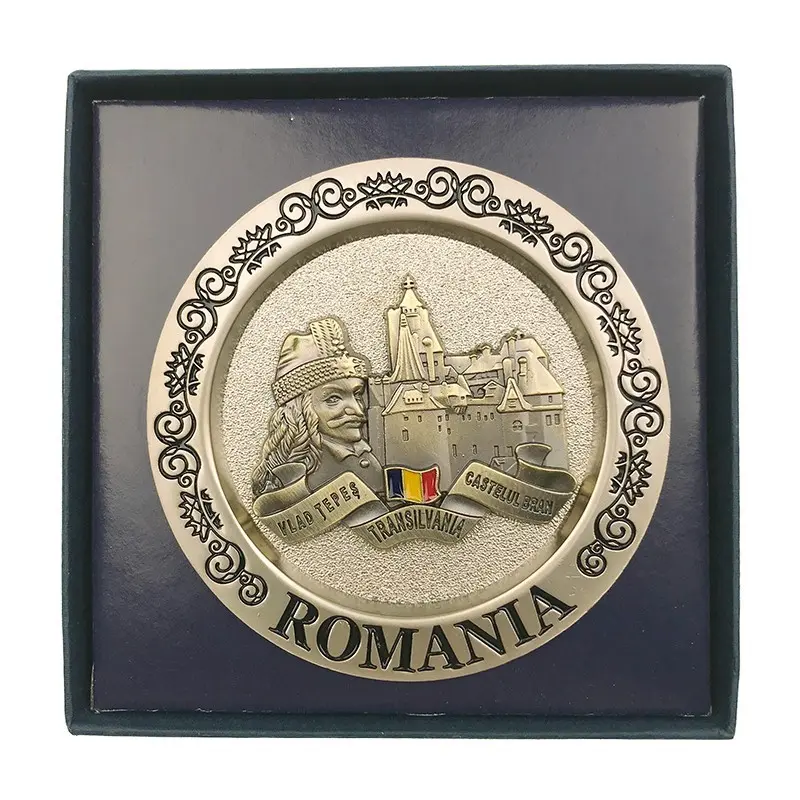 Castelul bran, vlad tepes, ornament metalic cu suport romania